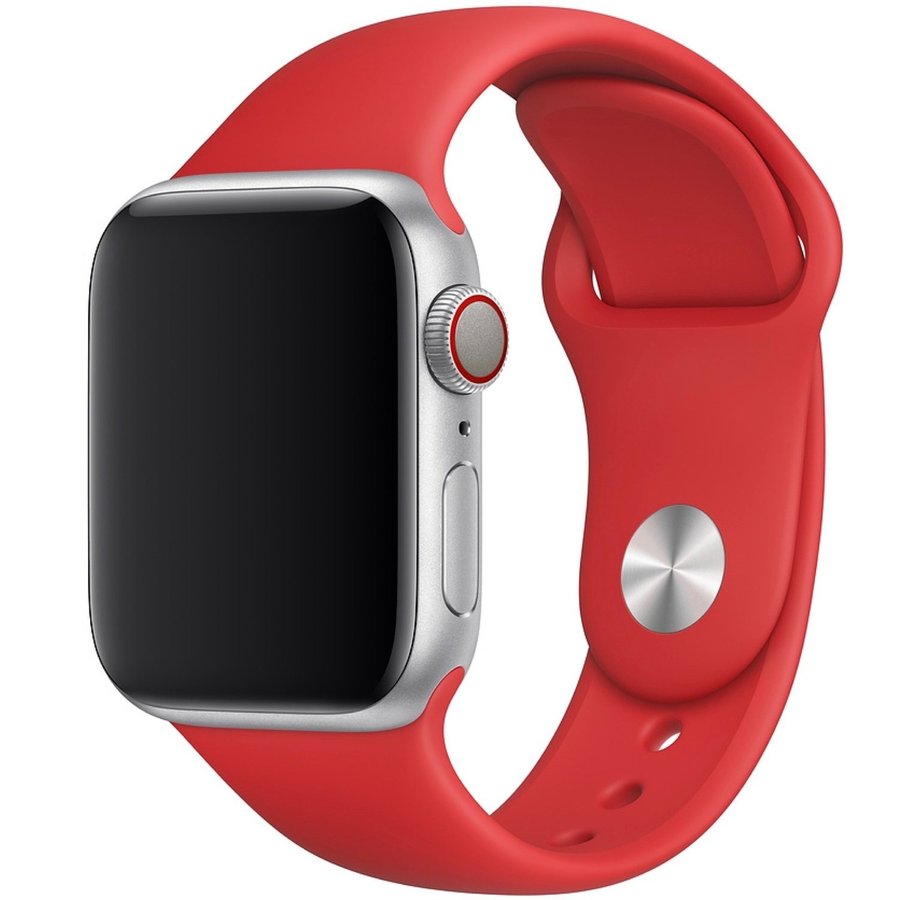 Silicone Band 38/40/41/42mm (S/M) Apple Watch Armband - RED