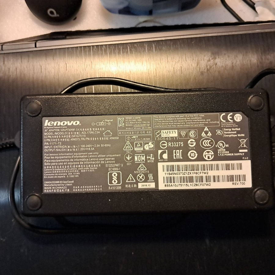 Lenovo Laptop Adapter 170W 20V 8.5A