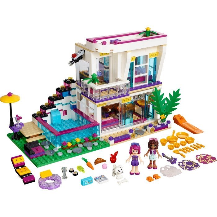 LEGO® Friends | Livis popstjärnehus | 41135