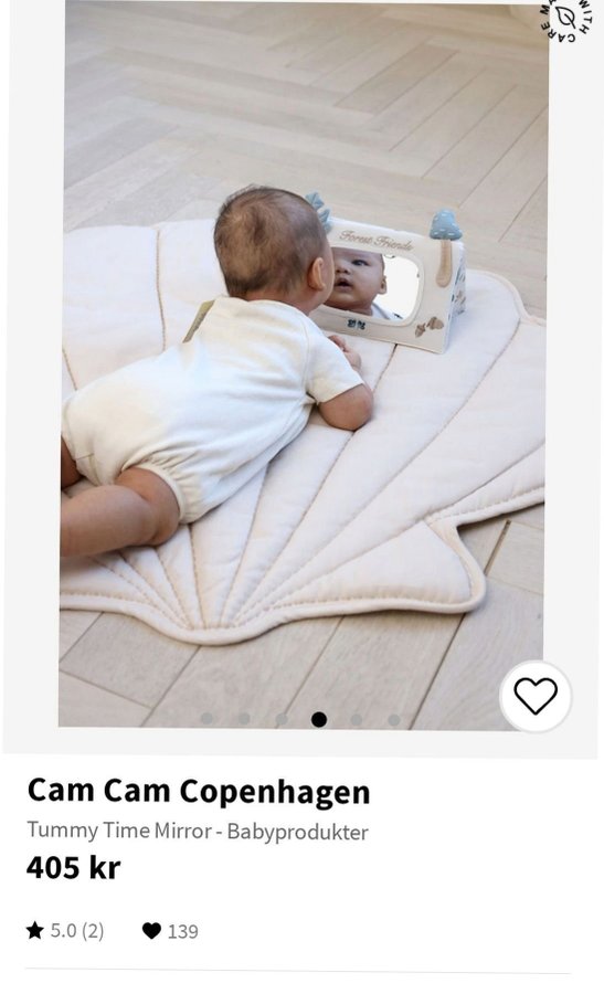 Cam Cam Copenhagen Magisk Spegel - Flower Friends