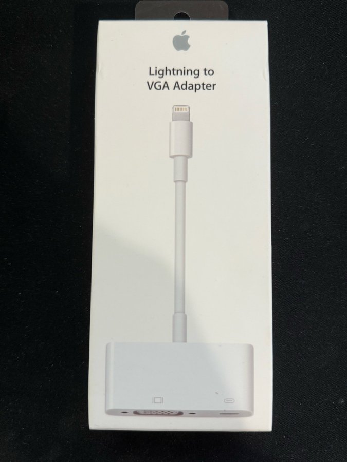 Apple Lightning till VGA-adapter