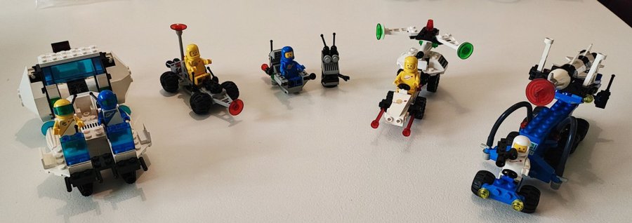 Lego Classic Space 6881, 6849, 6809, 6826, 6893