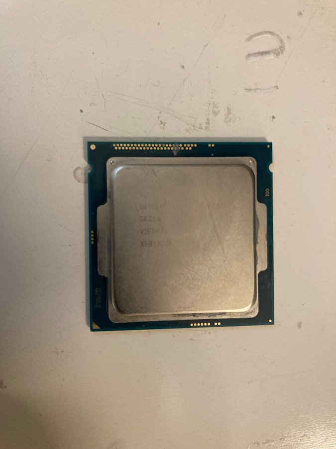 Intel Core i5-4690K fullt fungerande