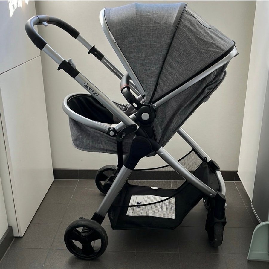 3-in-1 Giordani Duo Kombi Vagn / Baby stroller with car seat