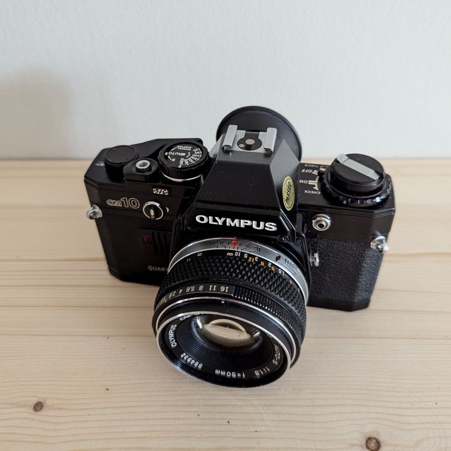 Olympus Om-10 Quartz - 50mm 18 objektiv - Motor winder