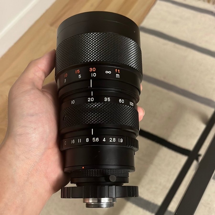 Fujinon 10-100mm f1.9 C-mount