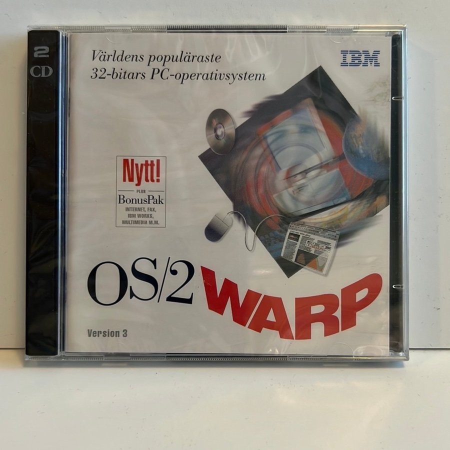 Retro OS/2 Warp Version 3 (2 CD)