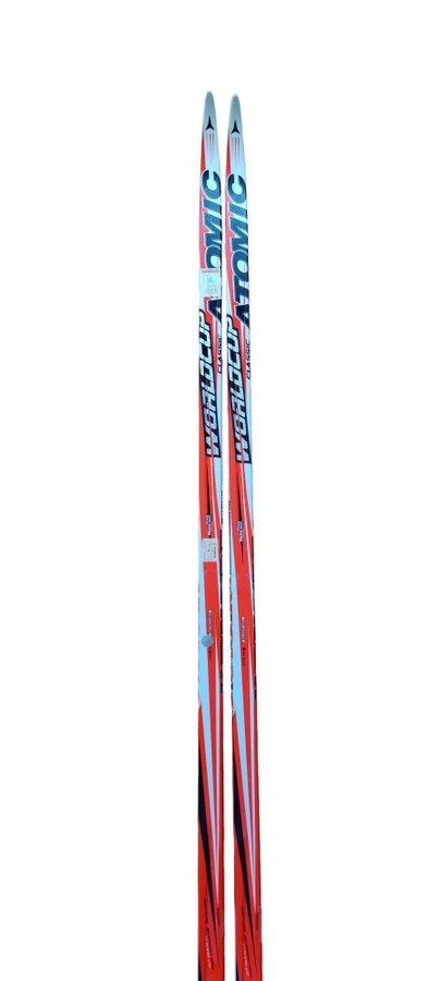 HELT NYA Atomic World Cup Classic Längdskidor 191cm 50-60kg - REK.PRIS 3999:-