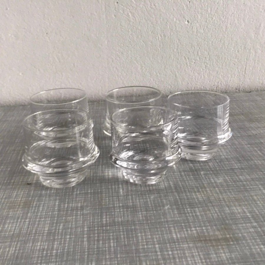 5 Glas Tapio Wirkkala Marski Iittala