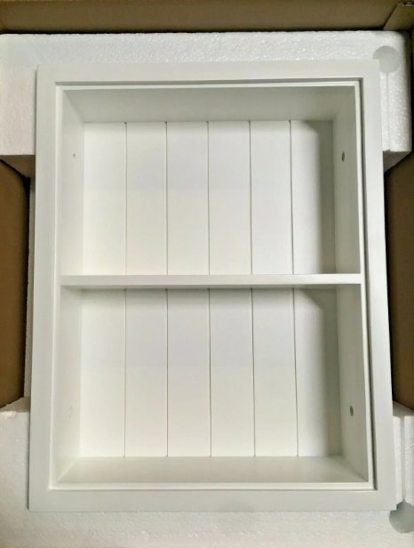 Imperfect Recessed Sloane White Wall Niche från Fox Hollow Furnishings (14x18)