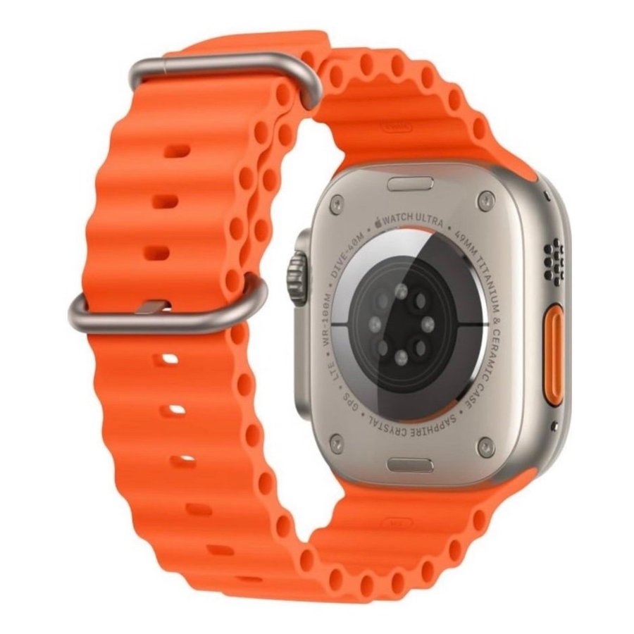 Ocean Apple Watch Armband 42/44/45/49 mm | Orange