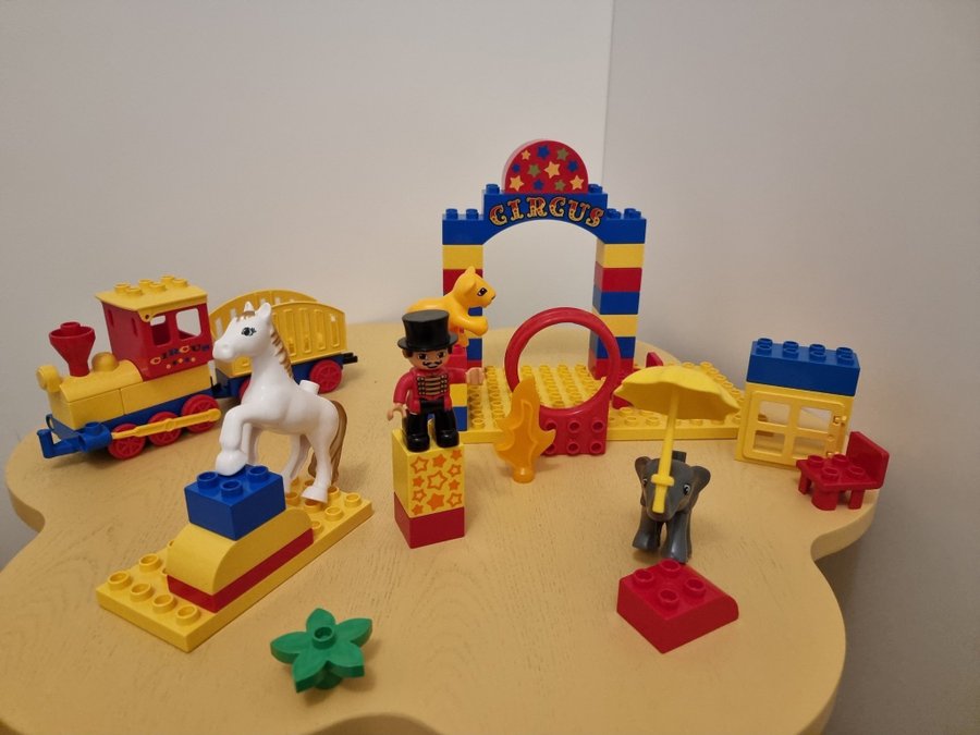 Duplo Cirkus stort set, unikt svårt att få tag på