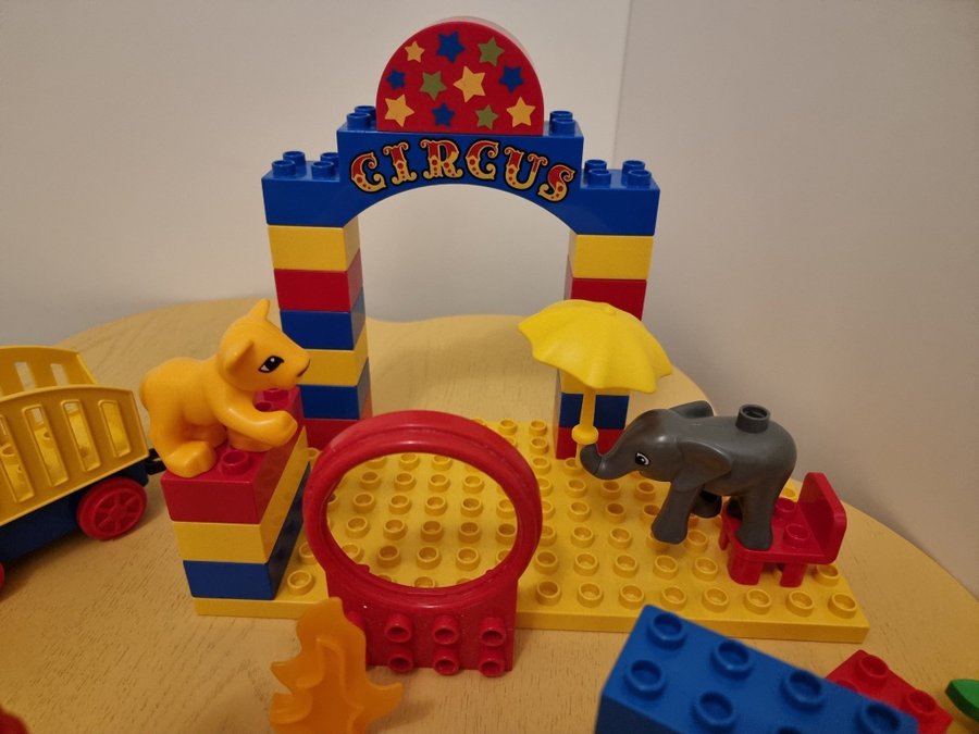 Duplo Cirkus stort set, unikt svårt att få tag på