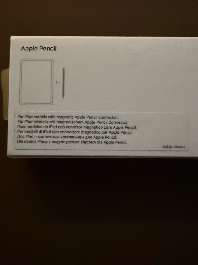 Apple Pencil (2:a generationen)