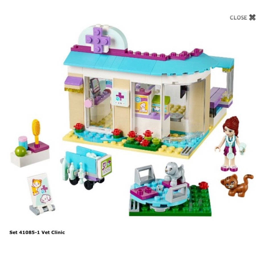 Lego Friends - 7 olika set