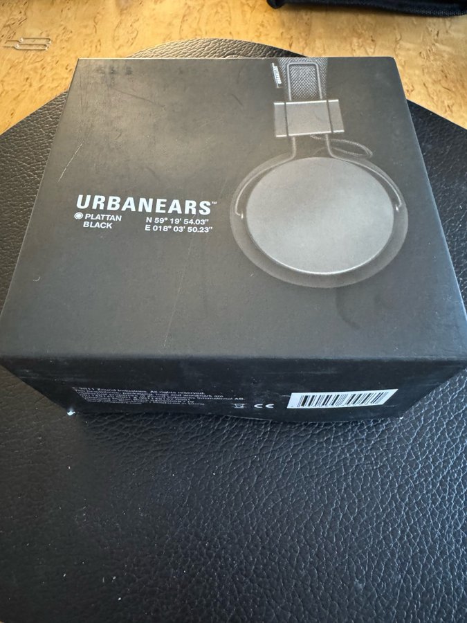 Urbanears Plattan Hörlurar Oanvända