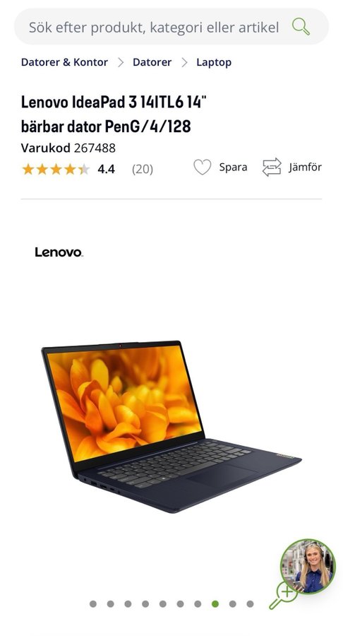 Lenovo IdeaPad 3 14ITL6 14"