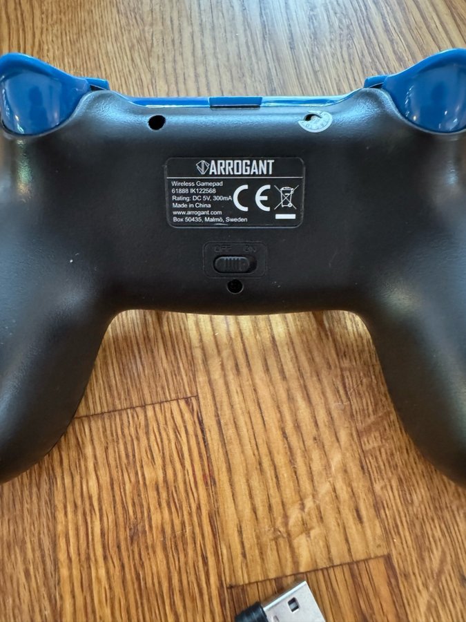 Arrogant Wireless Gamepad Trådlös Spelkontroll kontroll med USB-mottagare