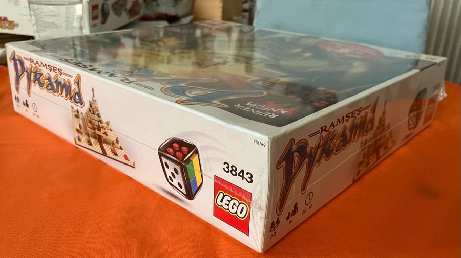 Lego Spel Ramses Pyramid 3843 OVANLIG!