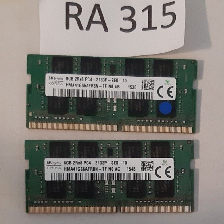 Ramminne DDR4 16GB (2x8GB) för laptop