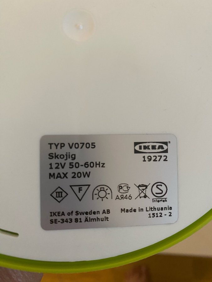 Ikea bordslampa/ väglampa