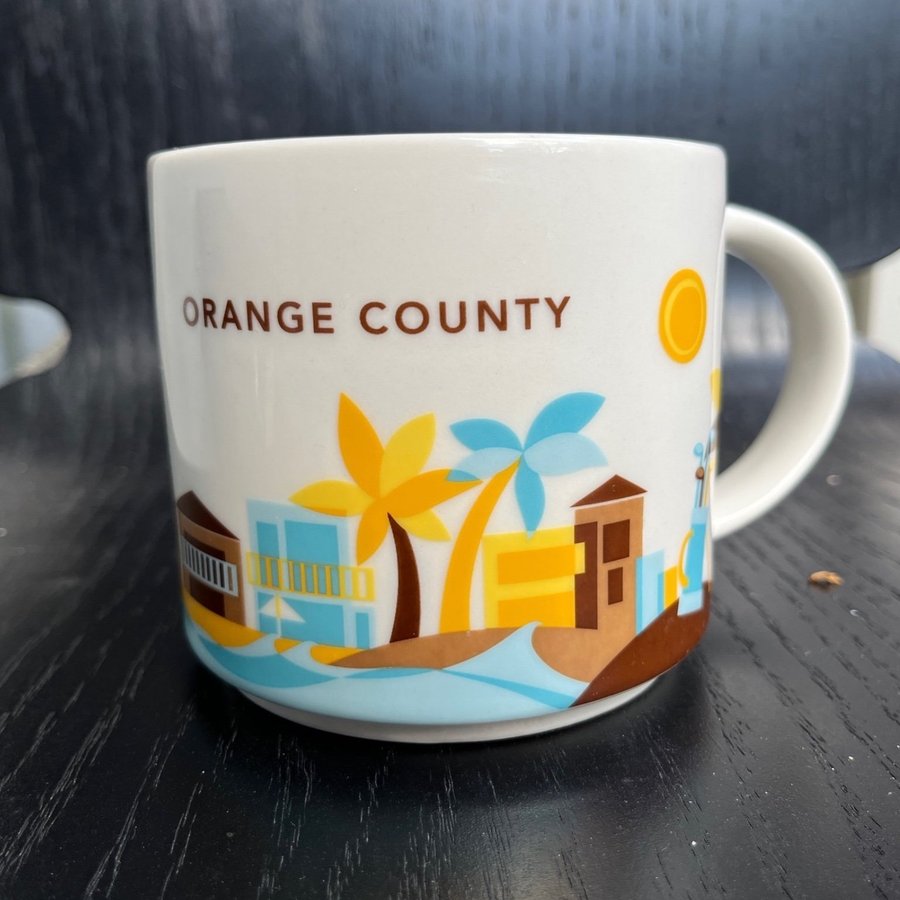 Starbucks You Are Here Mug - Orange County