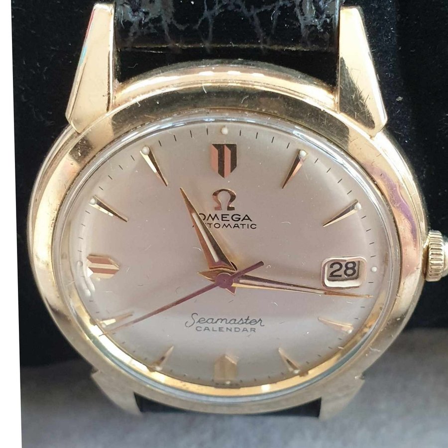 Omega Seamaster Calendar guld fylld 14K Guld