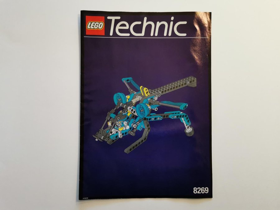 Lego - beskrivning - manual - technic - 8269