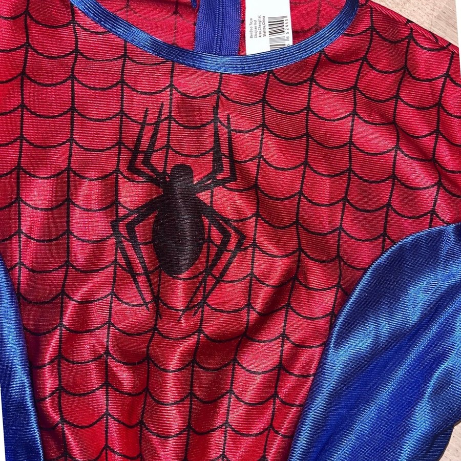 SPIDERMAN utklädningsdräkt för barn drökt + mask