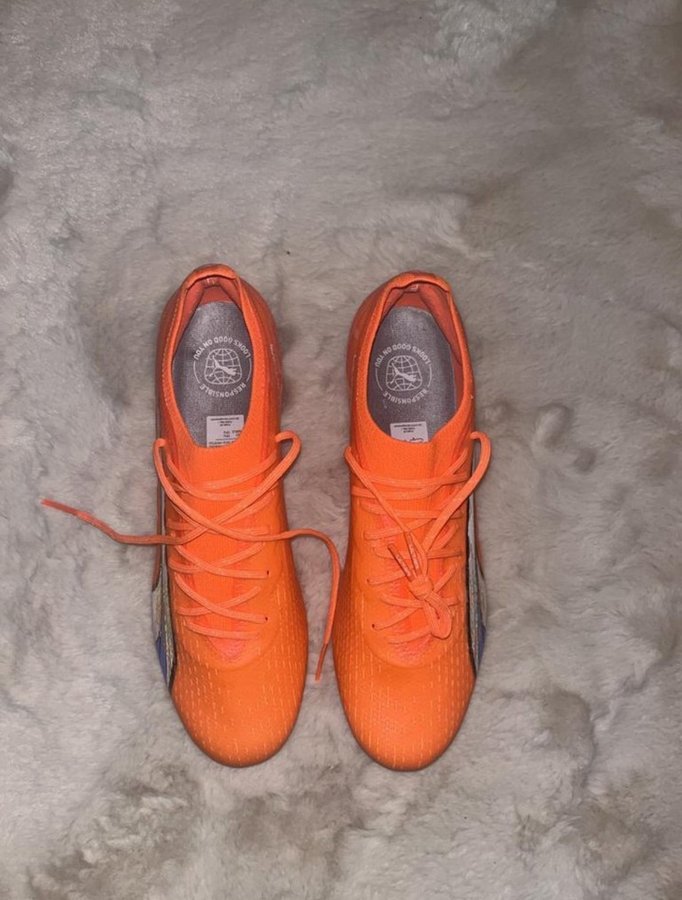 Puma Ultra 1.3 FG/AG Fotbollsskor Orange Storlek 42