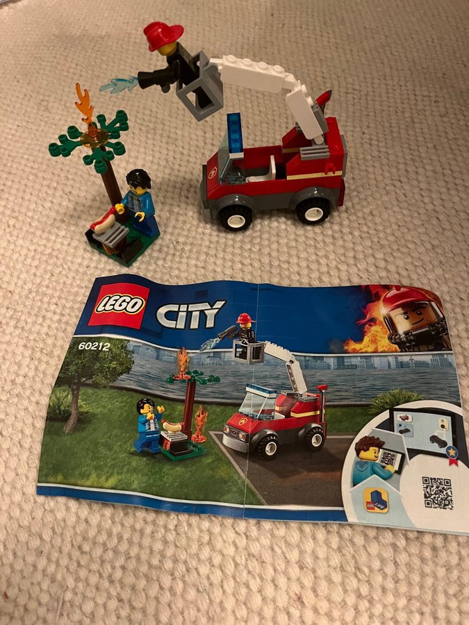 Lego City 60212 Brandbil med Figur