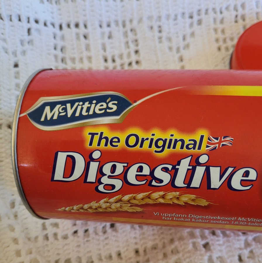 McVitie's original Digestive plåtburk