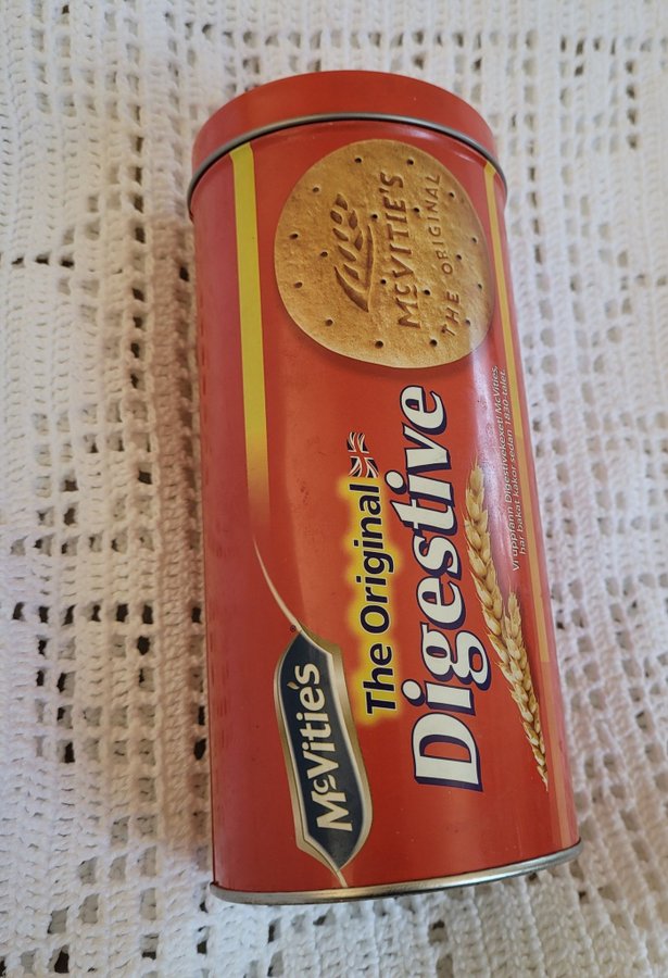 McVitie's original Digestive plåtburk