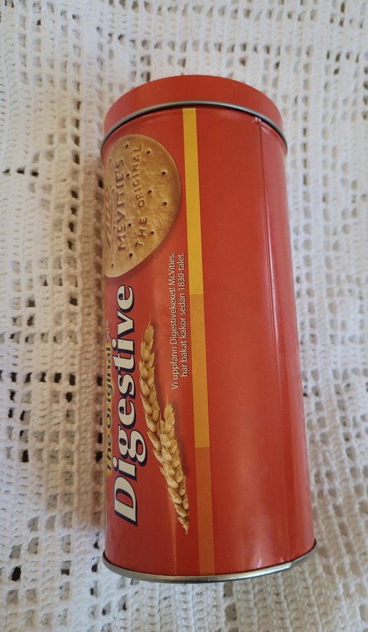 McVitie's original Digestive plåtburk