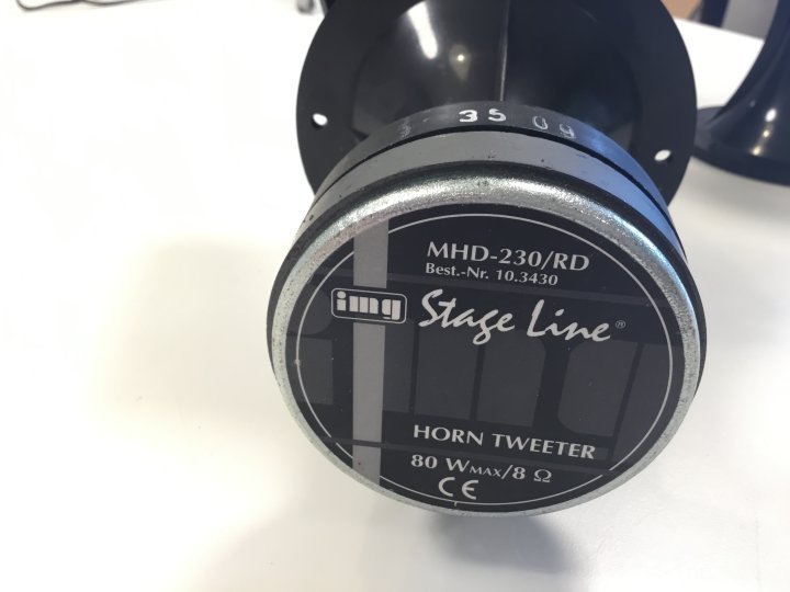 IMG Stage Line Horn Tweeter Mhd-230/Rd