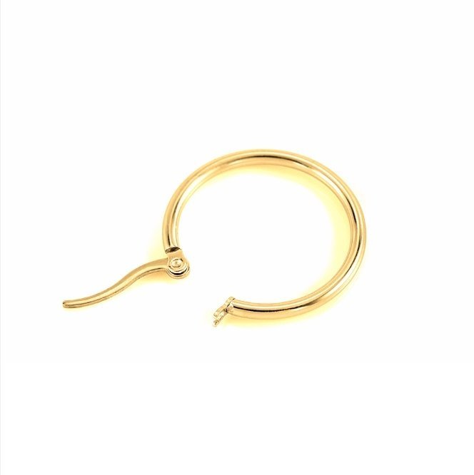 30mm guldpläterade creol örhängen kreol ring hoops blanka creoles bohe shine