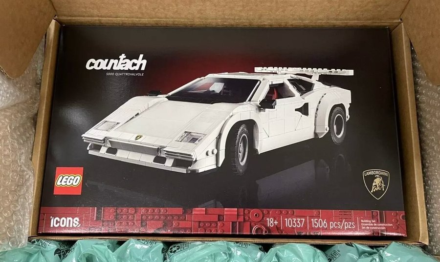 10337 LEGO Icons Lamborghini Countach - NYTT