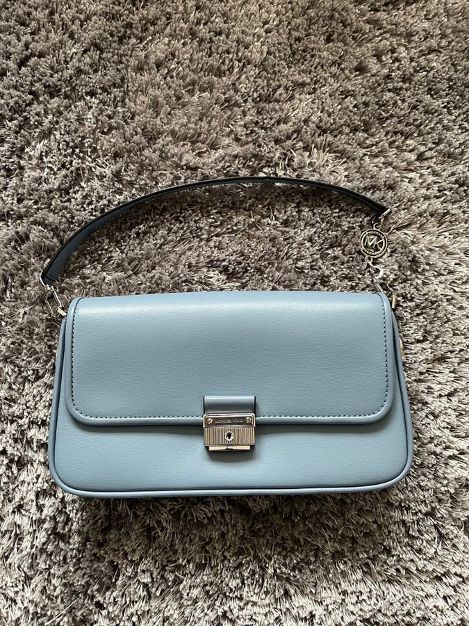 michael kors bradshaw handväska chambray