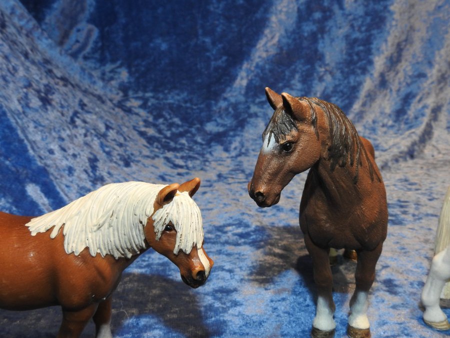 Schleich hästar 4 st