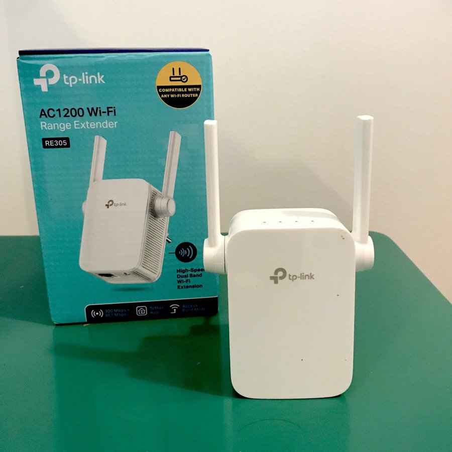 Wifi-förlängare –TP-Link AC1200 Wi-Fi Range Extender RE305