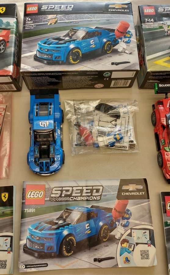 Lego Speed Champions - 5 st set