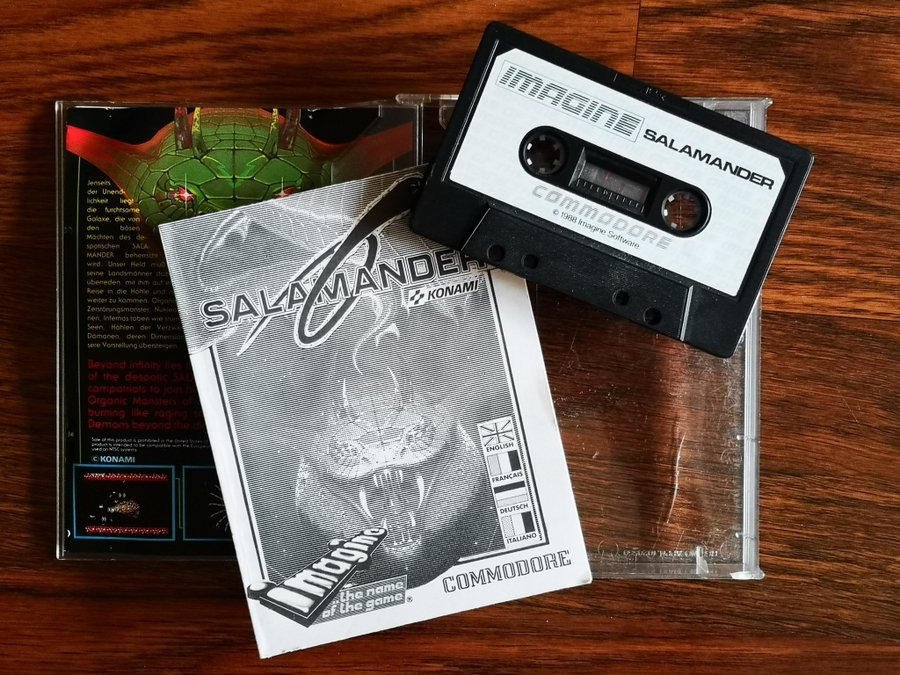 Salamander (C64/Commodore 64)