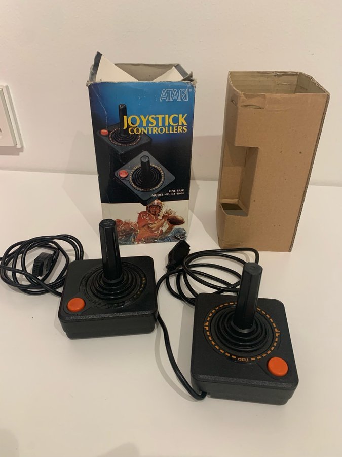 Duo-pack Atari Joystick Controllers CX-40-04