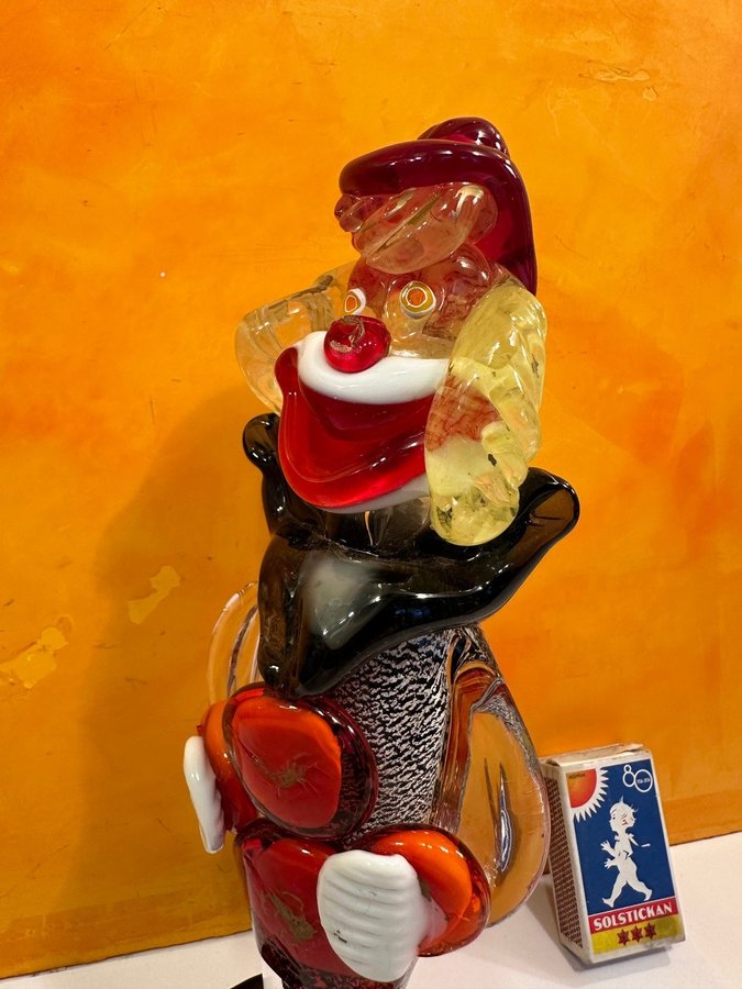 MURANO GLAS CLOWN.