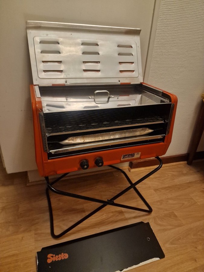 Ovanlig Optimus Siesta 852 Propan Grill ugn