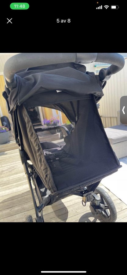 Britax B-Motion barnvagn resevagn