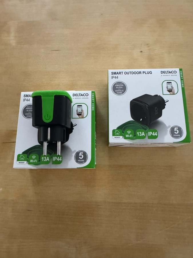 Deltaco Smart Outdoor Plug IP44