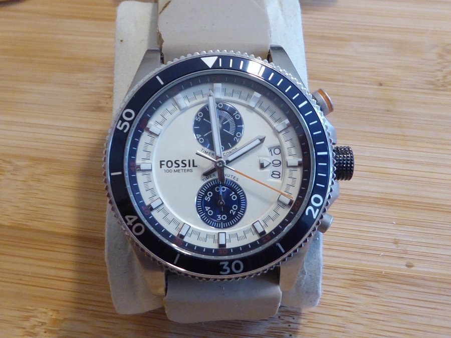 Fossil chronograph.