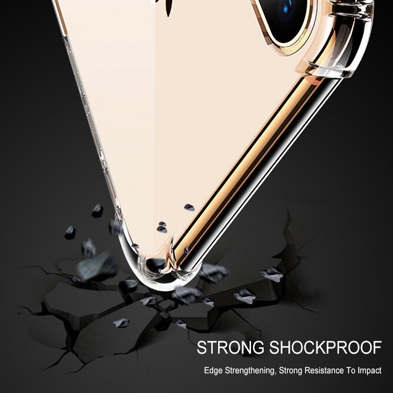 Transparent TPU Clear Soft Silicone Shockproof Cover Case For iPhone 13