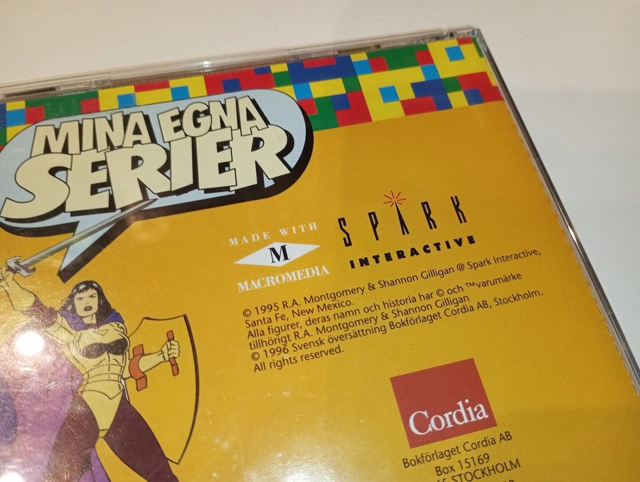 Mina Egna Serier PC Macintosh CD ROM program Spark Interactive 1995